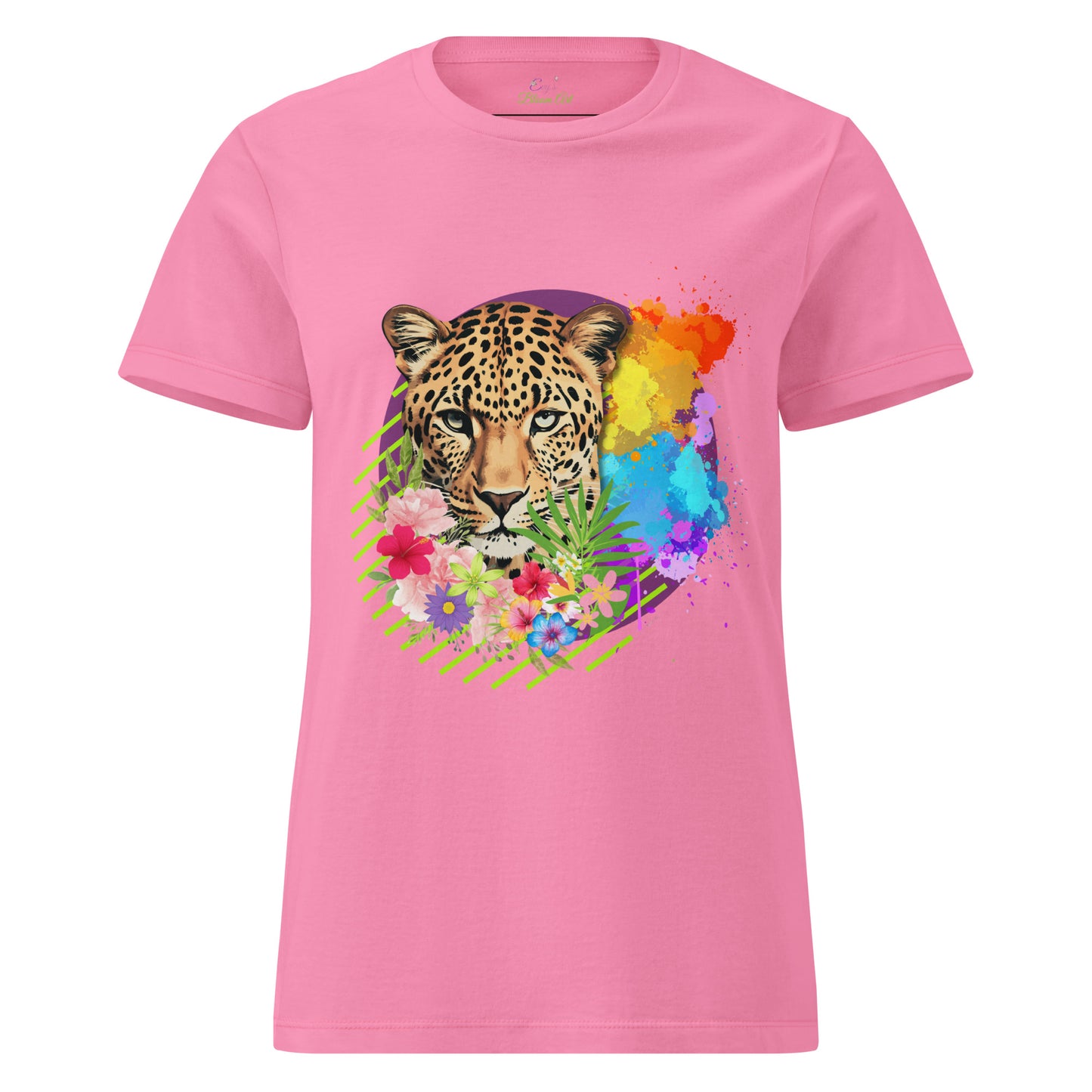 Womenβs basic softstyle t-shirt - Evy's Bloom Art