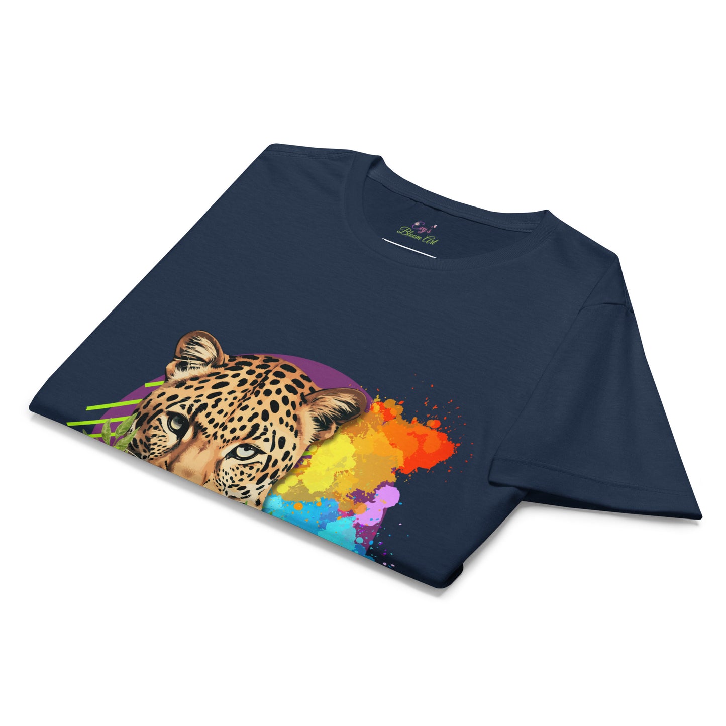Womenβs basic softstyle t-shirt - Evy's Bloom Art