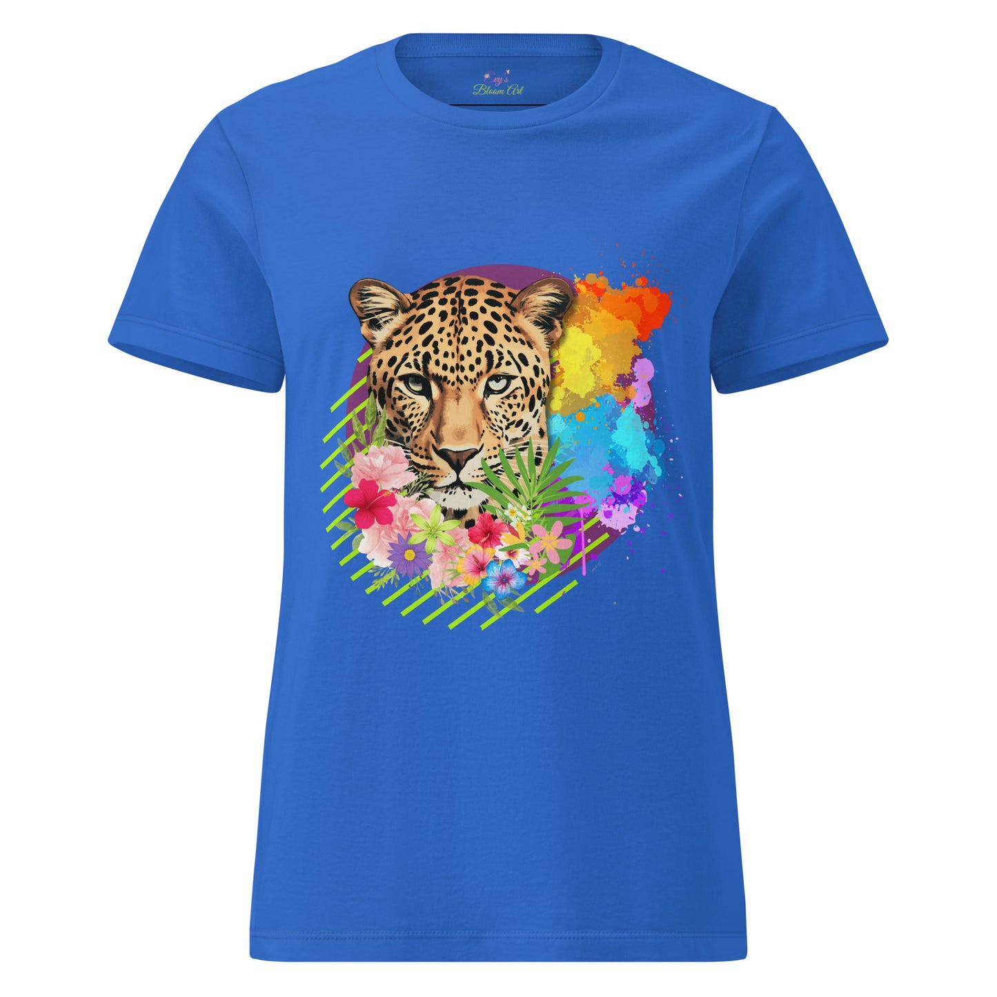 Womenβs basic softstyle t-shirt - Evy's Bloom Art