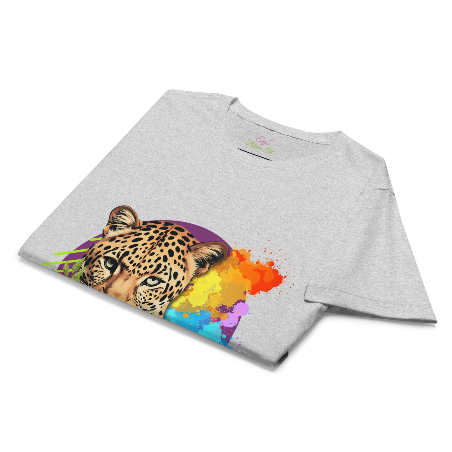 Womenβs basic softstyle t-shirt - Evy's Bloom Art