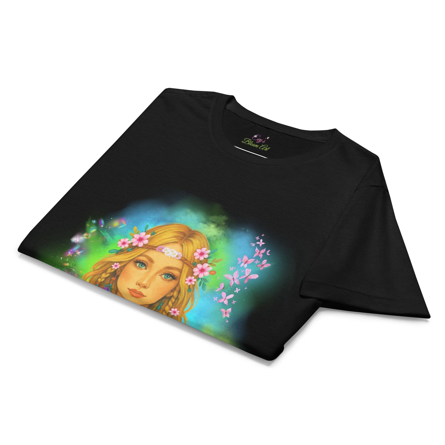 T-shirt: "Magische Bohemian Vrouw - door Evy's Bloom Art" - Evy's Bloom Art