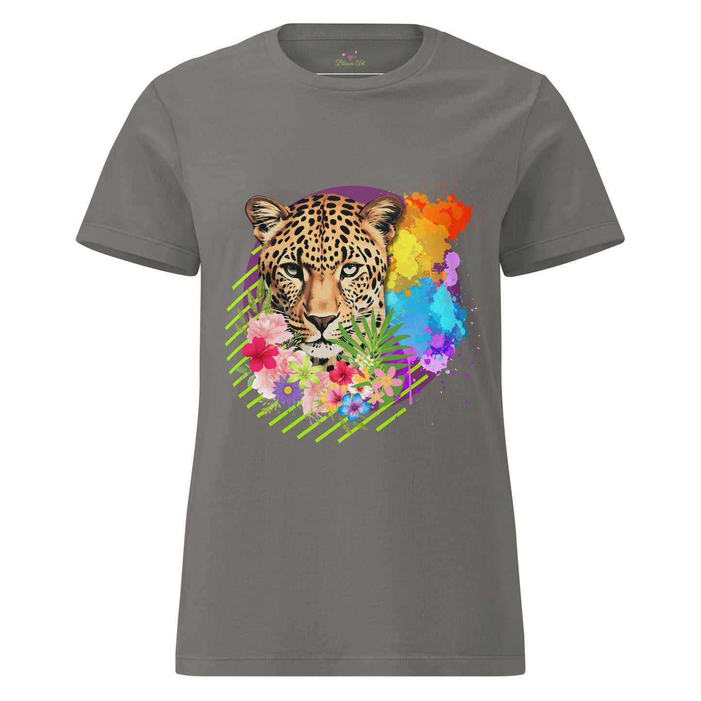Women’s basic softstyle t-shirt - Evy's Bloom Art