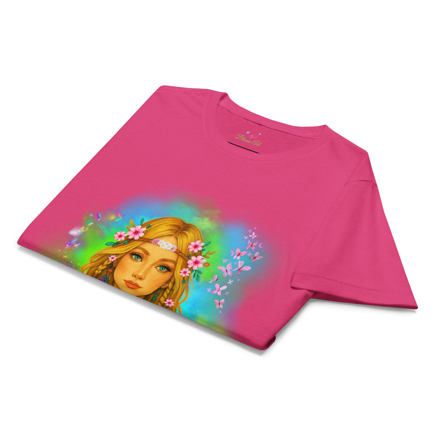 T-shirt: "Magische Bohemian Vrouw - door Evy's Bloom Art" - Evy's Bloom Art