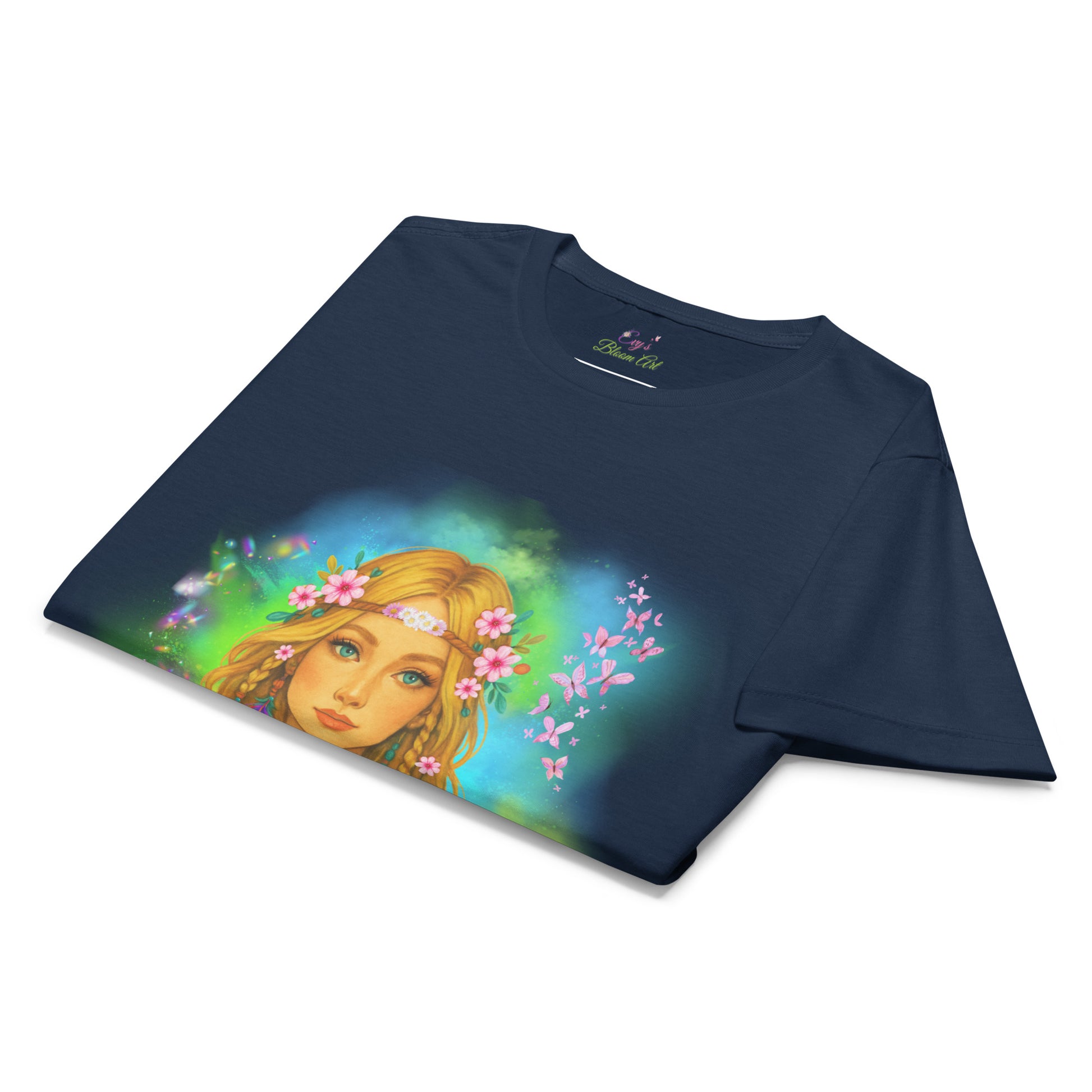 T-shirt: "Magische Bohemian Vrouw - door Evy's Bloom Art" - Evy's Bloom Art