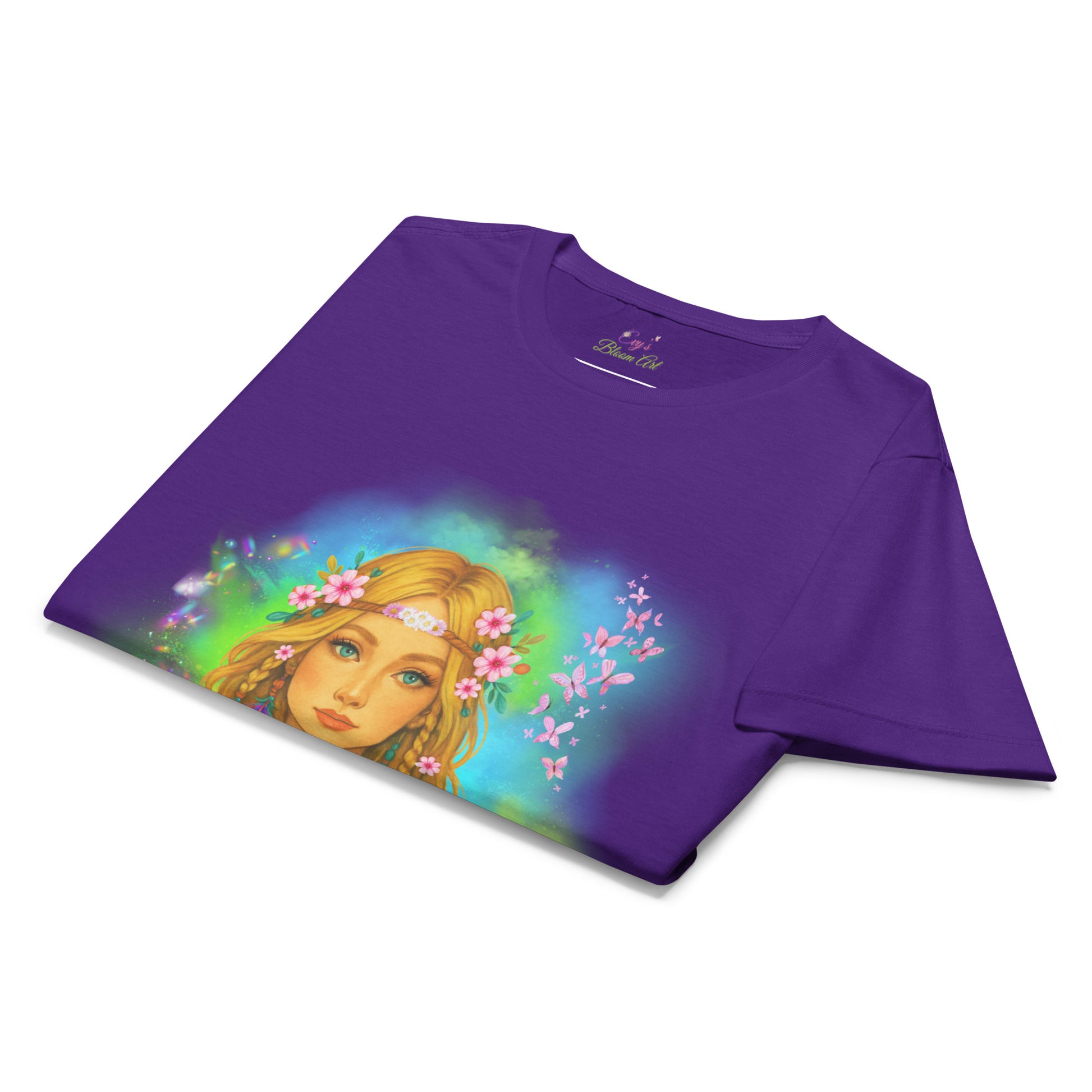 T-shirt: "Magische Bohemian Vrouw - door Evy's Bloom Art" - Evy's Bloom Art