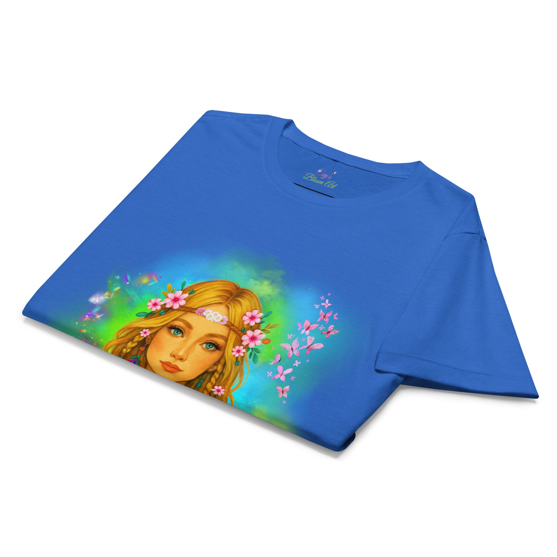 T-shirt: "Magische Bohemian Vrouw - door Evy's Bloom Art" - Evy's Bloom Art