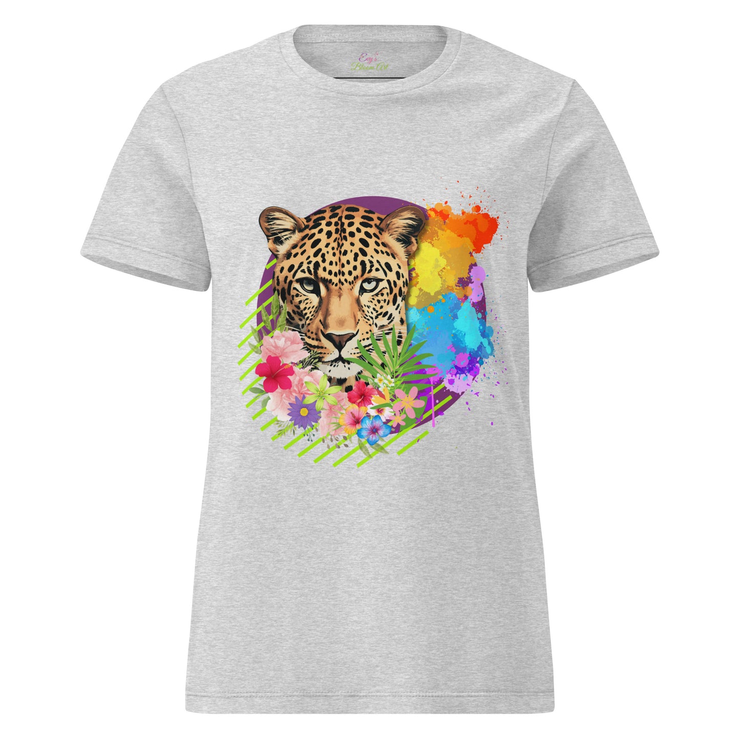 Women’s basic softstyle t-shirt - Evy's Bloom Art